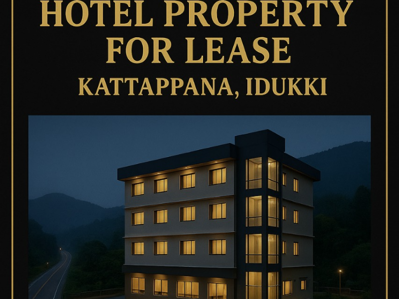 Commercial Property for Lease at Kattappana, Idukki