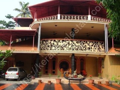 7BHK,5000 SqFt Beautiful House in 20 Cents For Sale at Thankey,Cherthala,Alappuzha